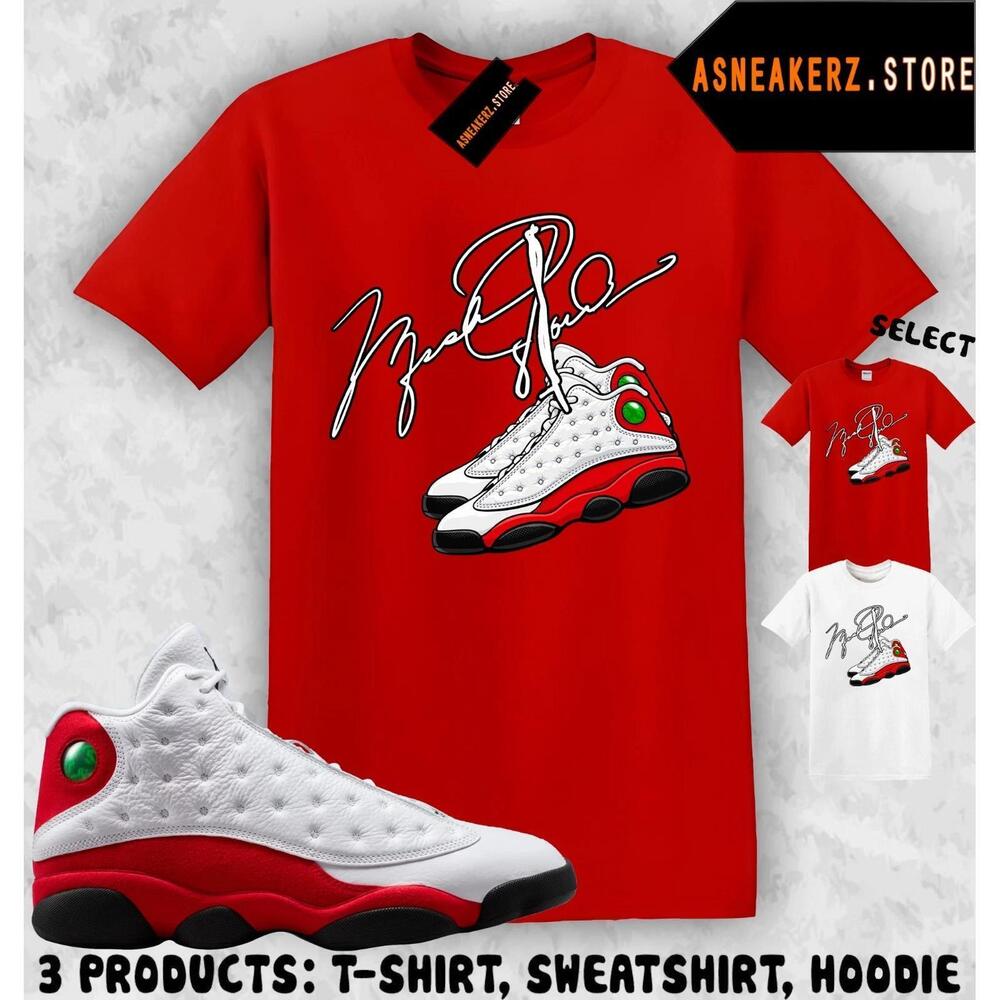 Tee Shirt Matching Aj 13 Chicago 2026 To Match Mj 13S T-Shirt